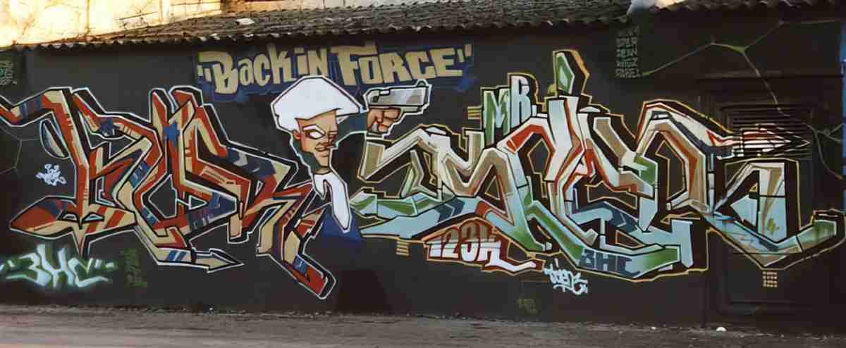 Street Art 0659 0634 GRAFFITI A4 Photo Print