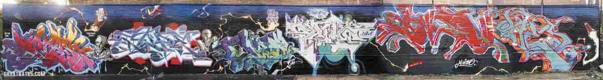 Street Art 0666 0641 GRAFFITI A4 Photo Print