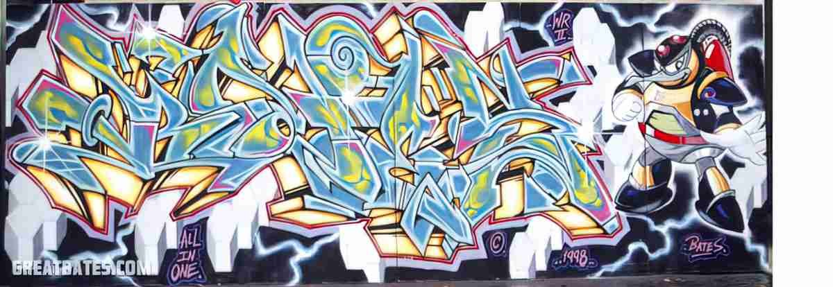 Street Art 0667 0642 GRAFFITI A4 Photo Print
