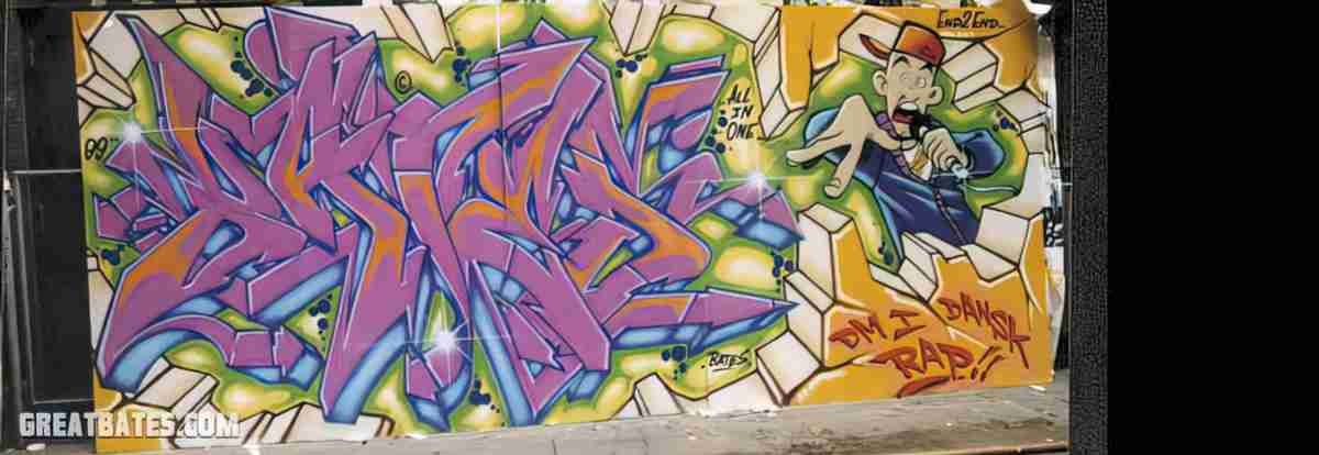 Street Art 0669 0644 GRAFFITI A4 Photo Print