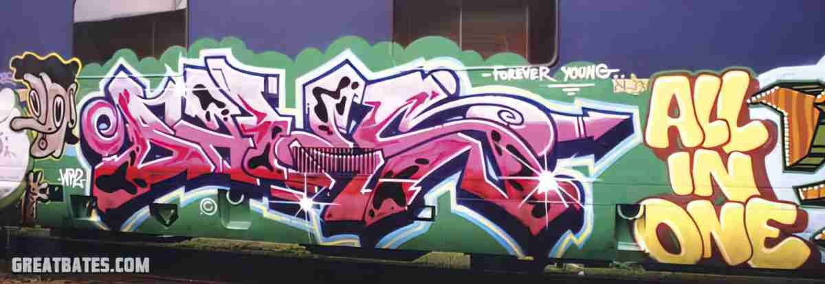 Street Art 0671 0646 GRAFFITI A4 Photo Print