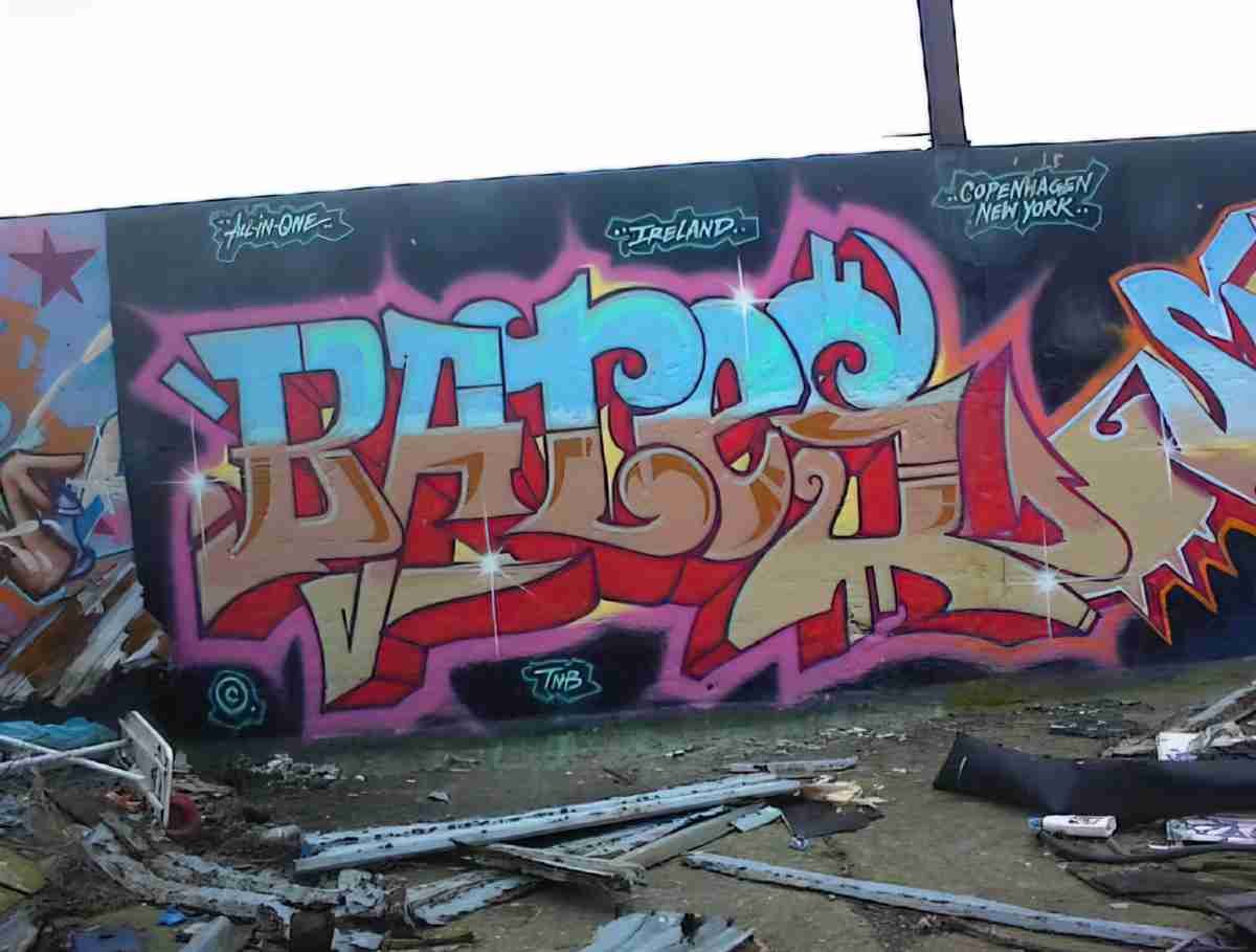 Street Art 0676 0651 GRAFFITI A4 Photo Print