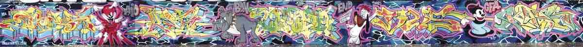 Street Art 0680 0655 GRAFFITI A4 Photo Print