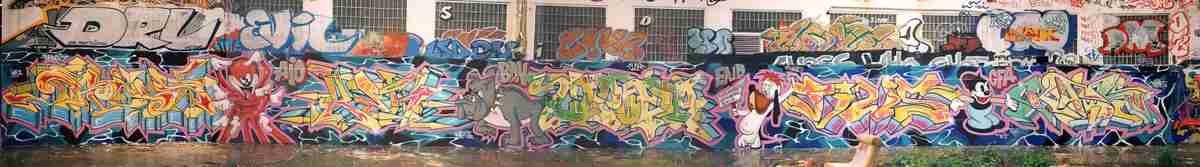 Street Art 0681 0656 GRAFFITI A4 Photo Print
