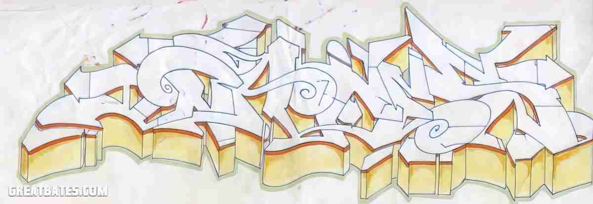 Street Art 0683 0658 GRAFFITI A4 Photo Print