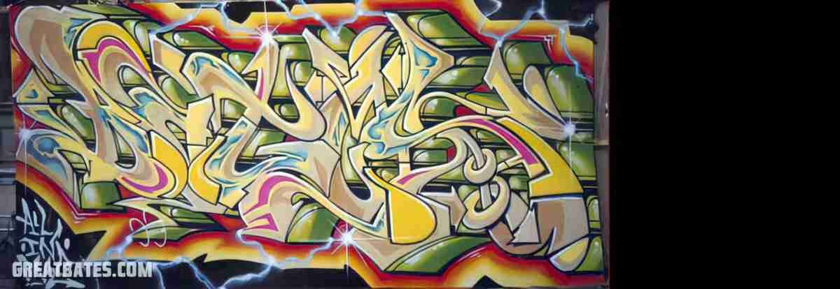 Street Art 0688 0663 GRAFFITI A4 Photo Print