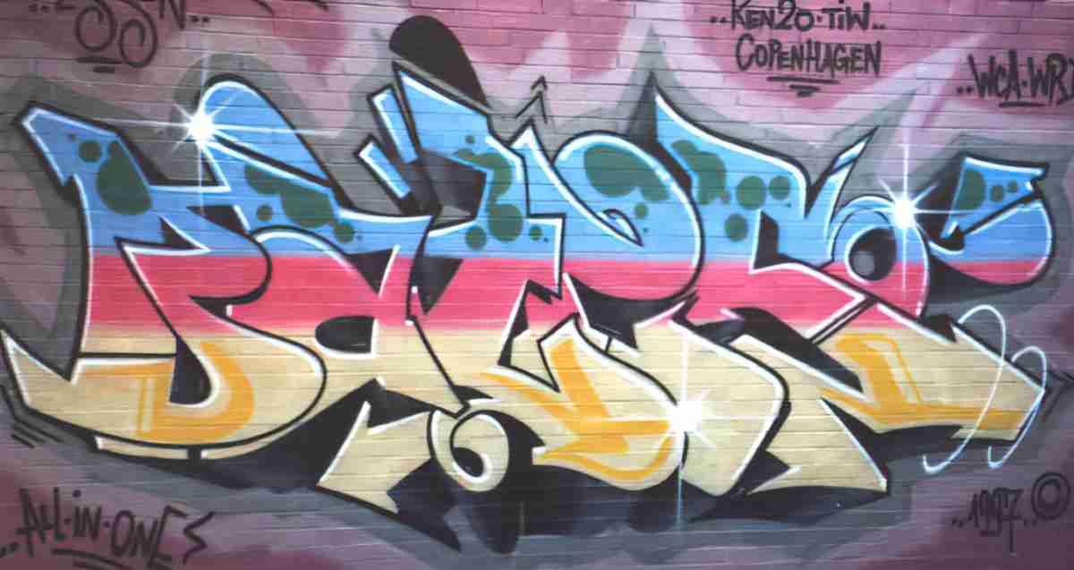 Street Art 0689 0664 GRAFFITI A4 Photo Print