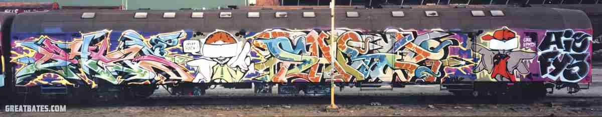 Street Art 0690 0665 GRAFFITI A4 Photo Print