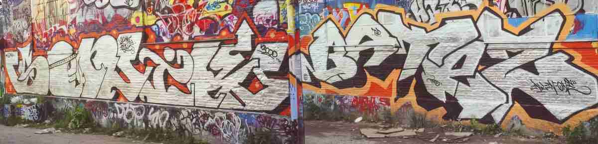Street Art 0696 0671 GRAFFITI A4 Photo Print