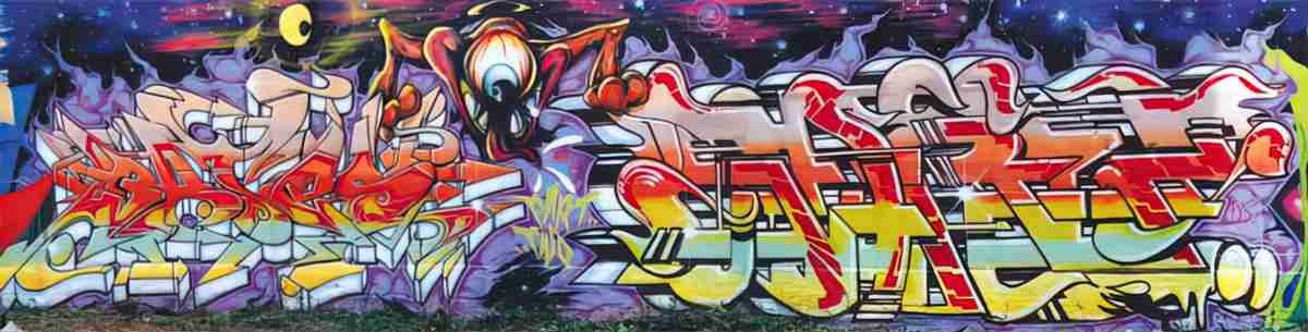 Street Art 0697 0672 GRAFFITI A4 Photo Print
