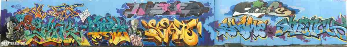 Street Art 0702 0677 GRAFFITI A4 Photo Print