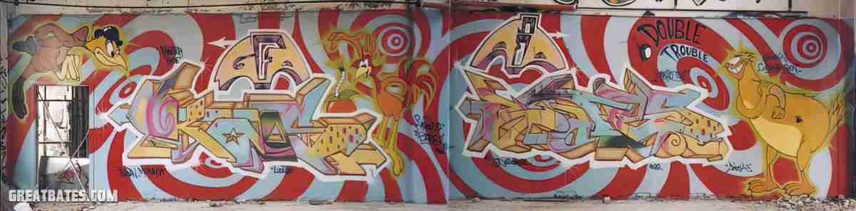 Street Art 0706 0681 GRAFFITI A4 Photo Print