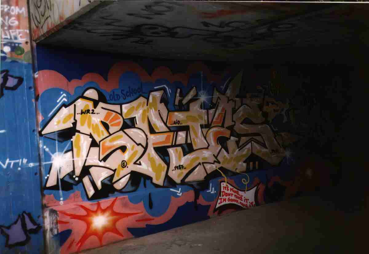 Street Art 0724 0699 GRAFFITI A4 Photo Print