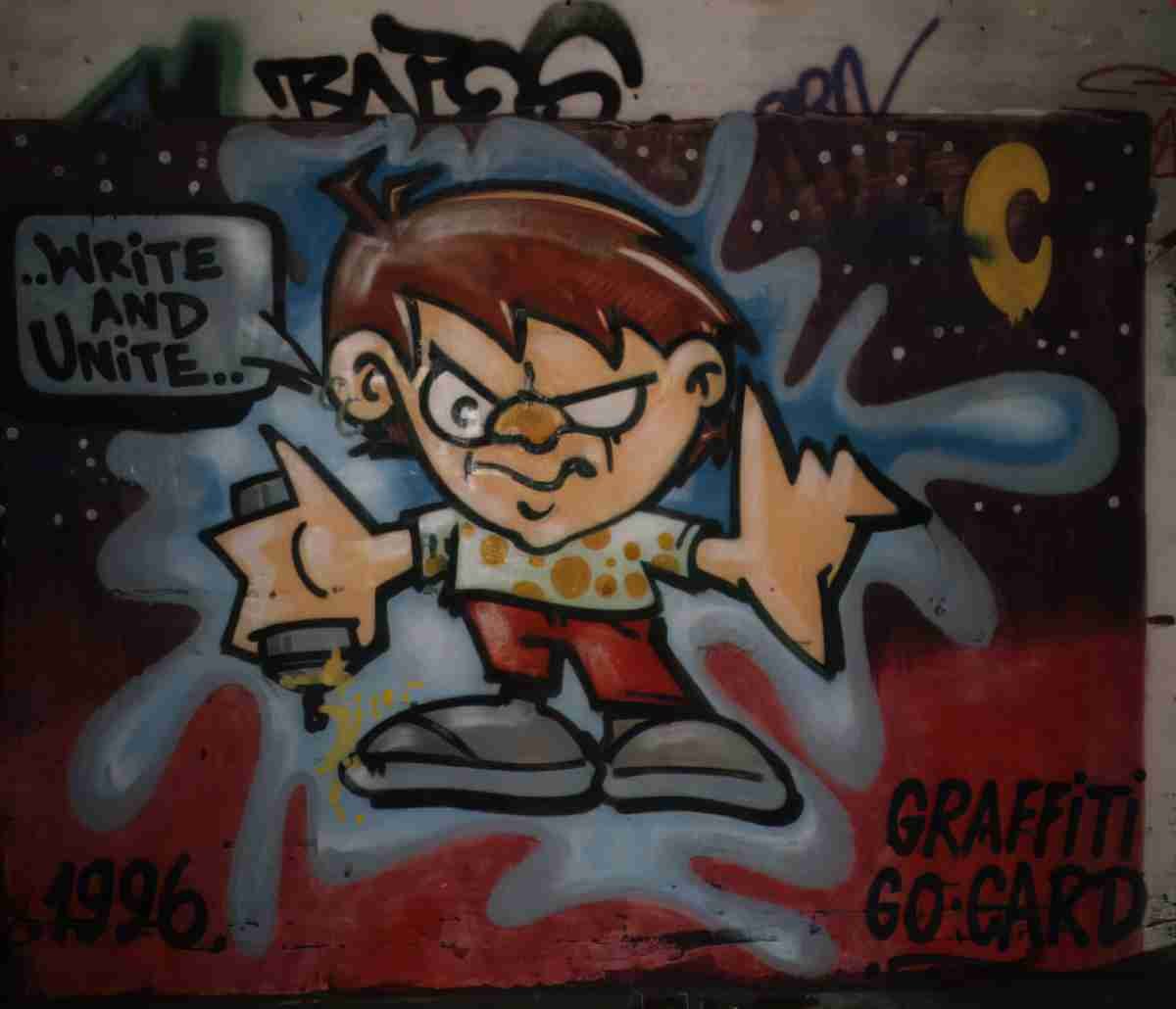 Street Art 0735 0710 GRAFFITI A4 Photo Print
