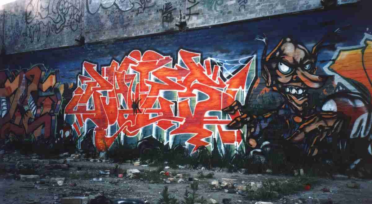 Street Art 0739 0714 GRAFFITI A4 Photo Print