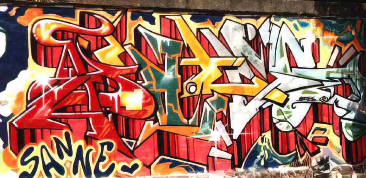 Street Art 0743 0718 GRAFFITI A4 Photo Print
