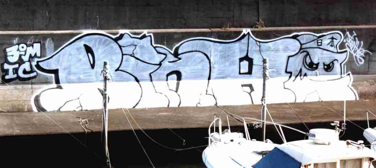 Street Art 0757 0732 GRAFFITI A4 Photo Print