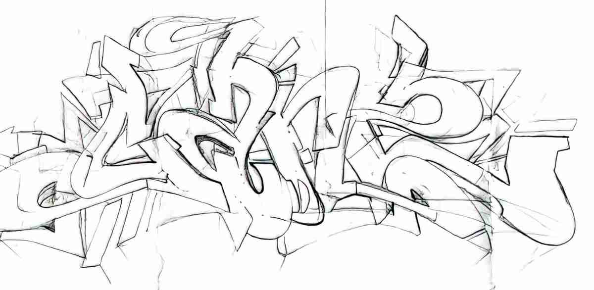 Street Art 0759 0734 GRAFFITI A4 Photo Print