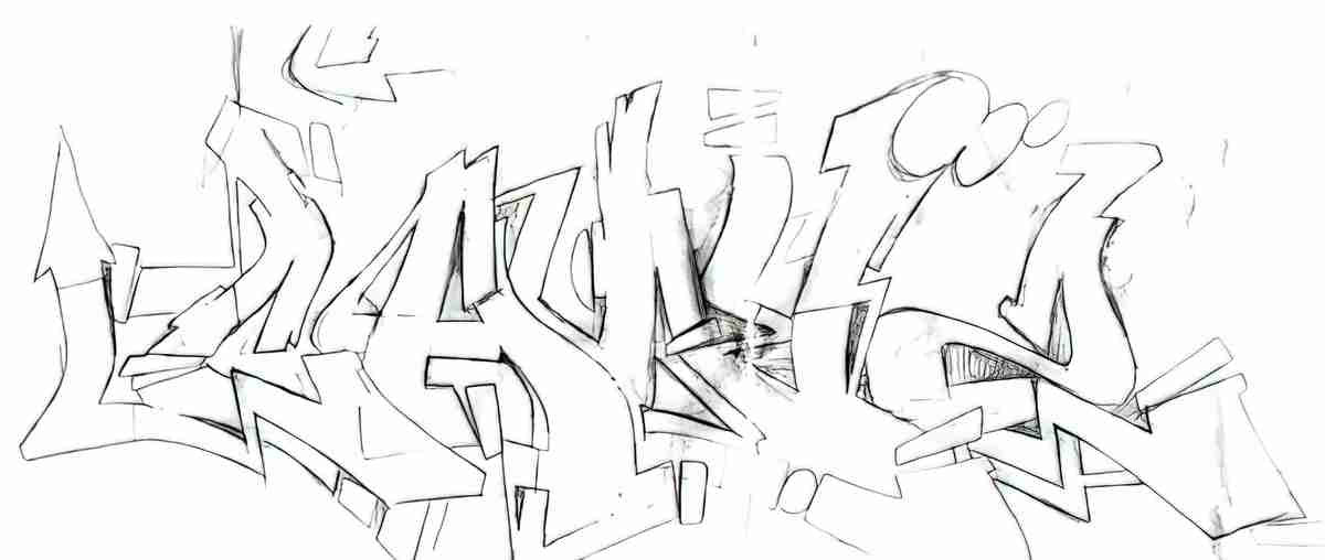 Street Art 0761 0736 GRAFFITI A4 Photo Print