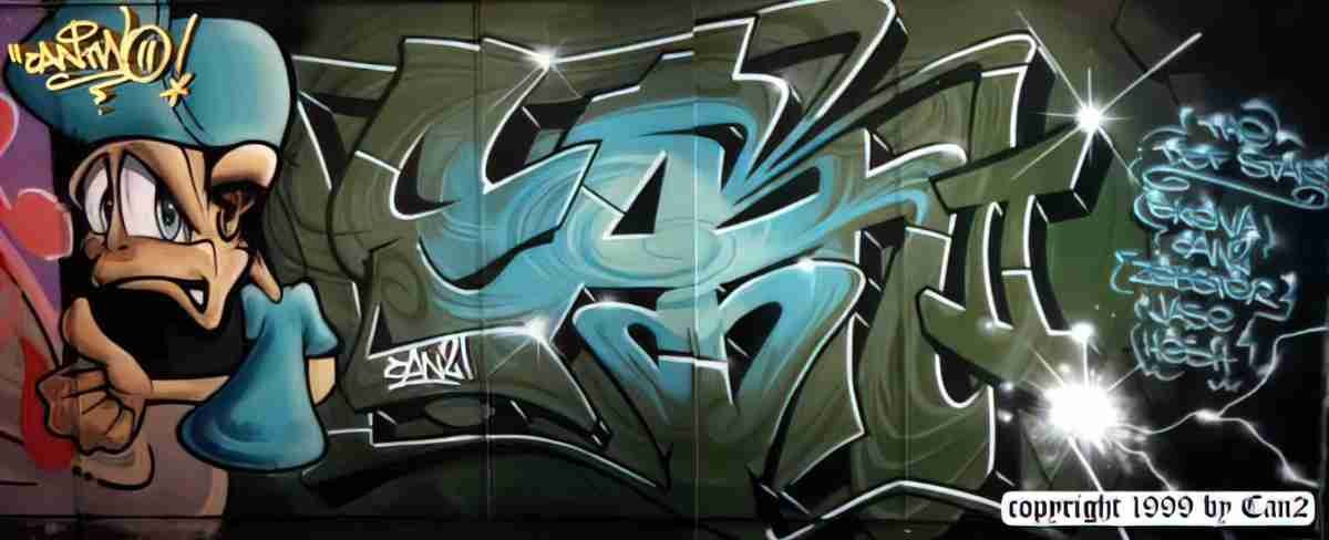 Street Art 0765 0740 GRAFFITI A4 Photo Print