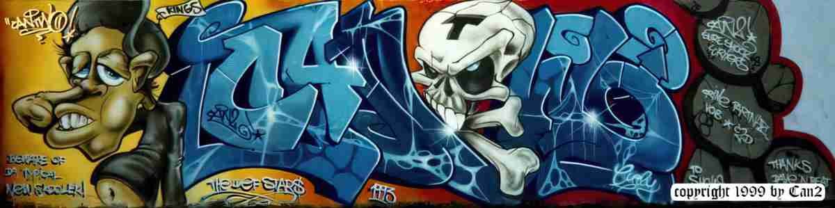 Street Art 0766 0741 GRAFFITI A4 Photo Print