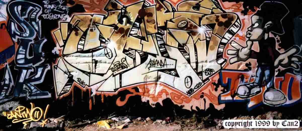 Street Art 0770 0745 GRAFFITI A4 Photo Print