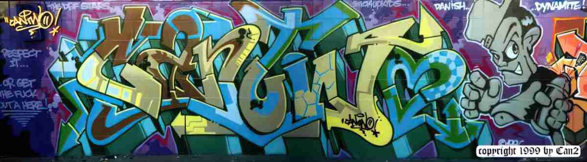 Street Art 0780 0755 GRAFFITI A4 Photo Print