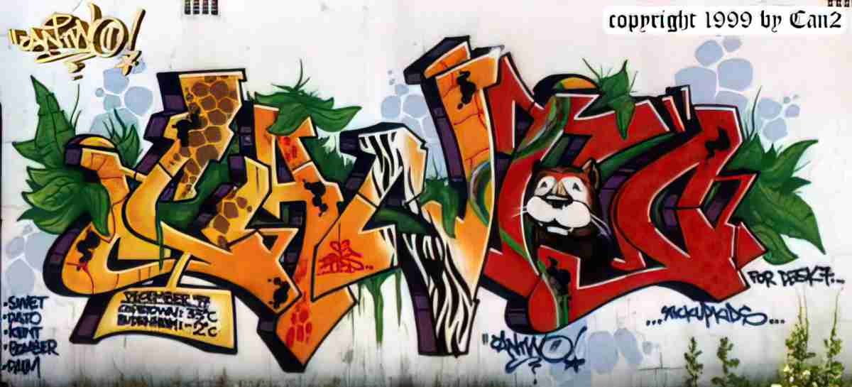 Street Art 0782 0757 GRAFFITI A4 Photo Print