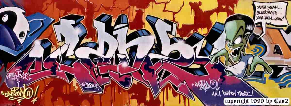 Street Art 0788 0763 GRAFFITI A4 Photo Print