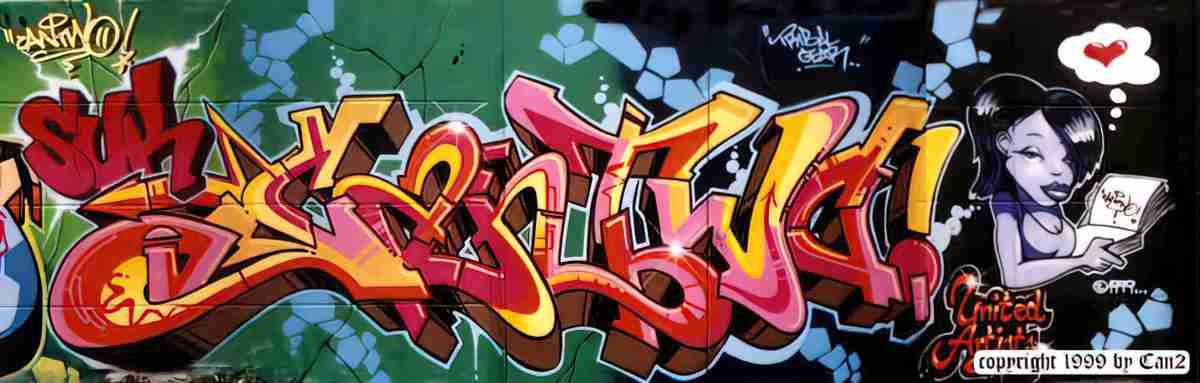 Street Art 0800 0775 GRAFFITI A4 Photo Print
