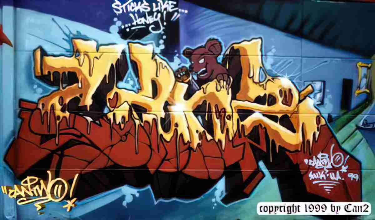 Street Art 0806 0781 GRAFFITI A4 Photo Print