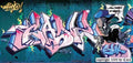 Street Art 0807 0782 GRAFFITI A4 Photo Print