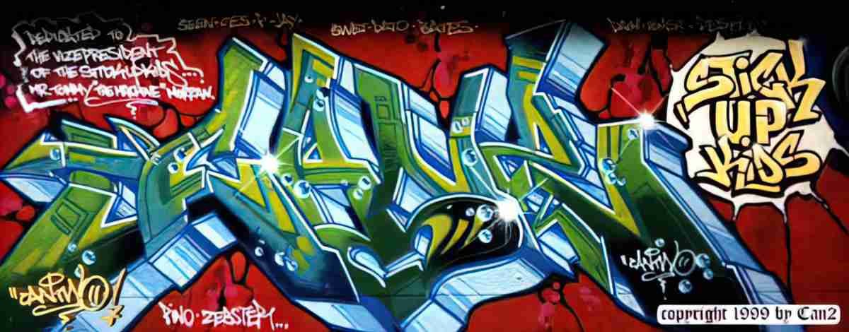 Street Art 0810 0785 GRAFFITI A4 Photo Print