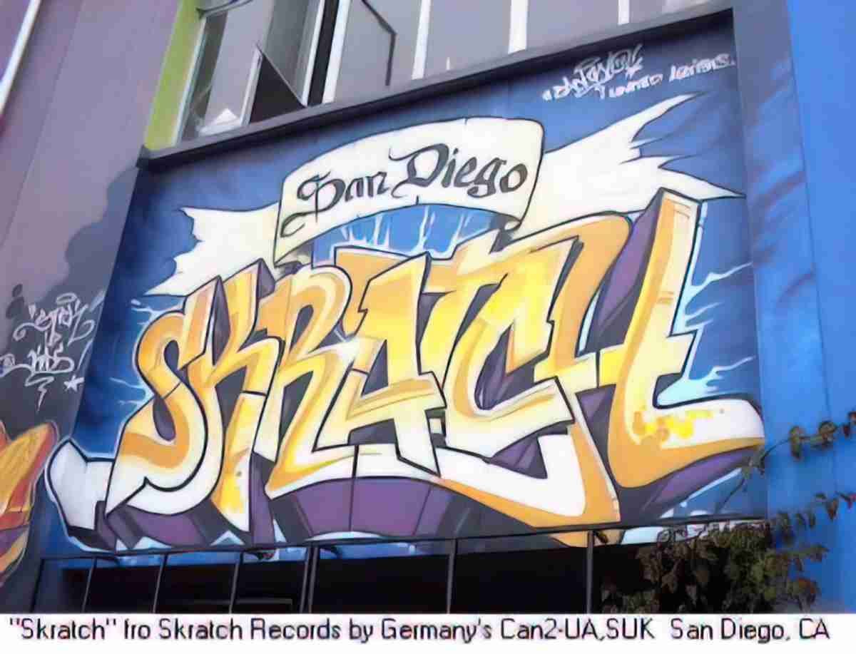 Street Art 0820 0795 GRAFFITI A4 Photo Print