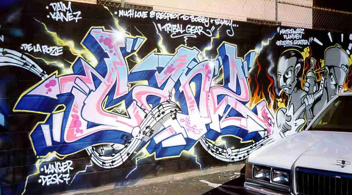 Street Art 0821 0796 GRAFFITI A4 Photo Print