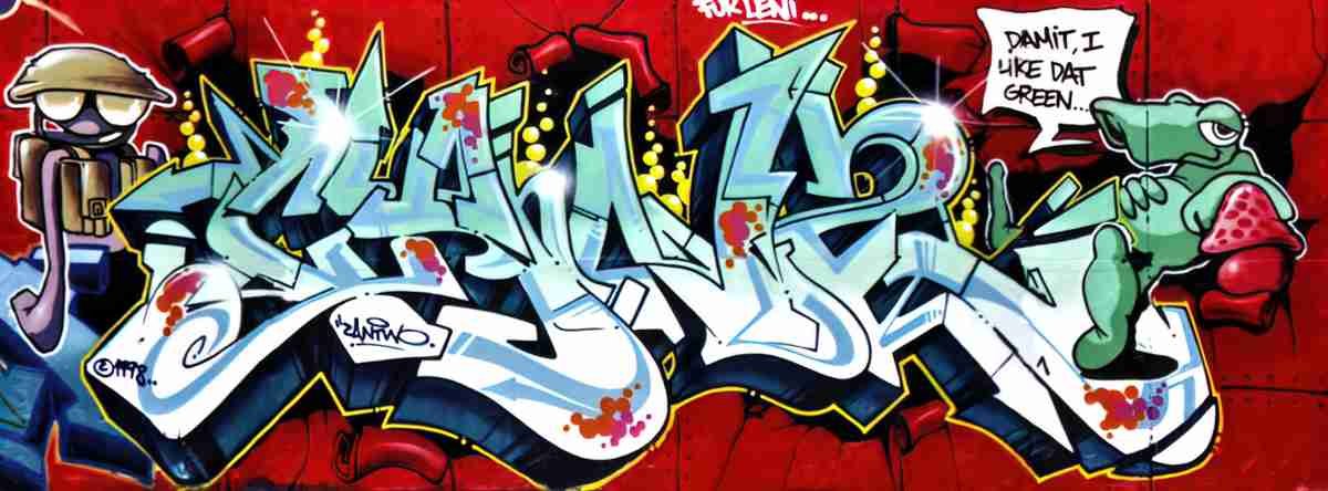 Street Art 0825 0800 GRAFFITI A4 Photo Print