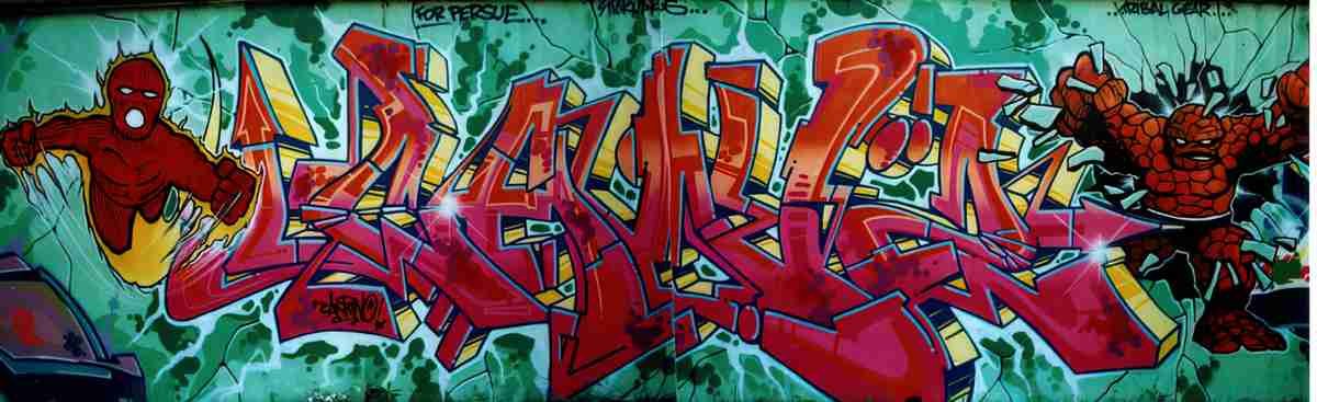 Street Art 0827 0802 GRAFFITI A4 Photo Print