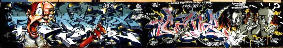 Street Art 0834 0809 GRAFFITI A4 Photo Print