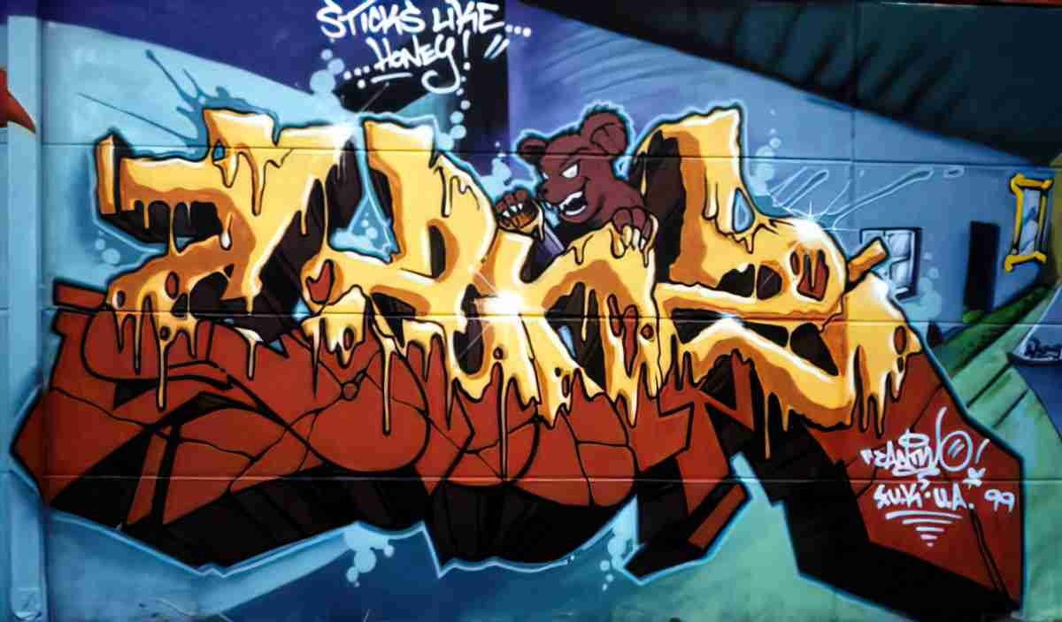Street Art 0838 0813 GRAFFITI A4 Photo Print
