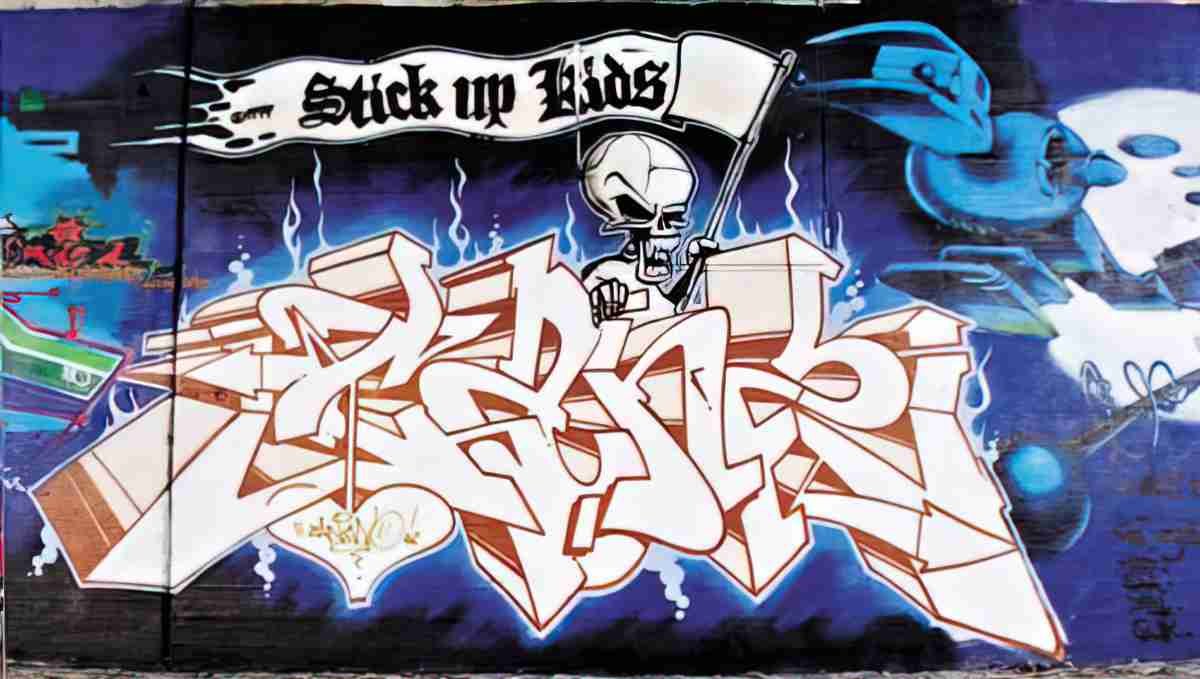 Street Art 0840 0815 GRAFFITI A4 Photo Print