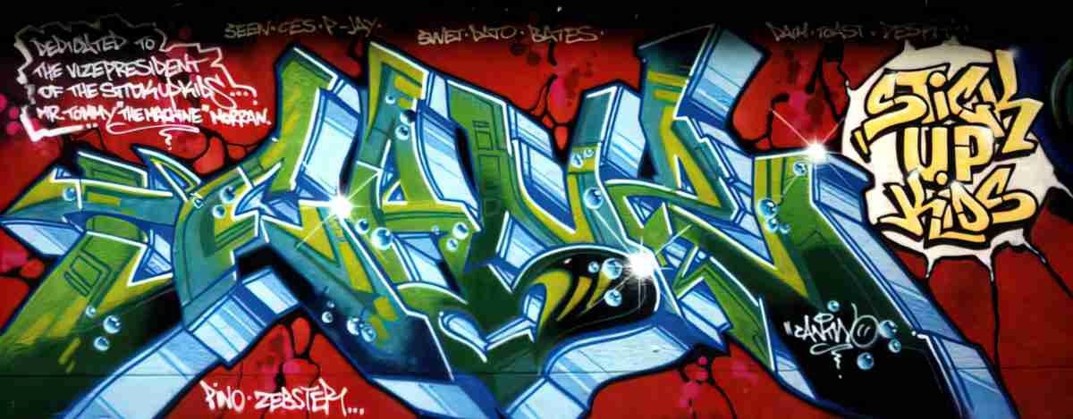 Street Art 0843 0818 GRAFFITI A4 Photo Print