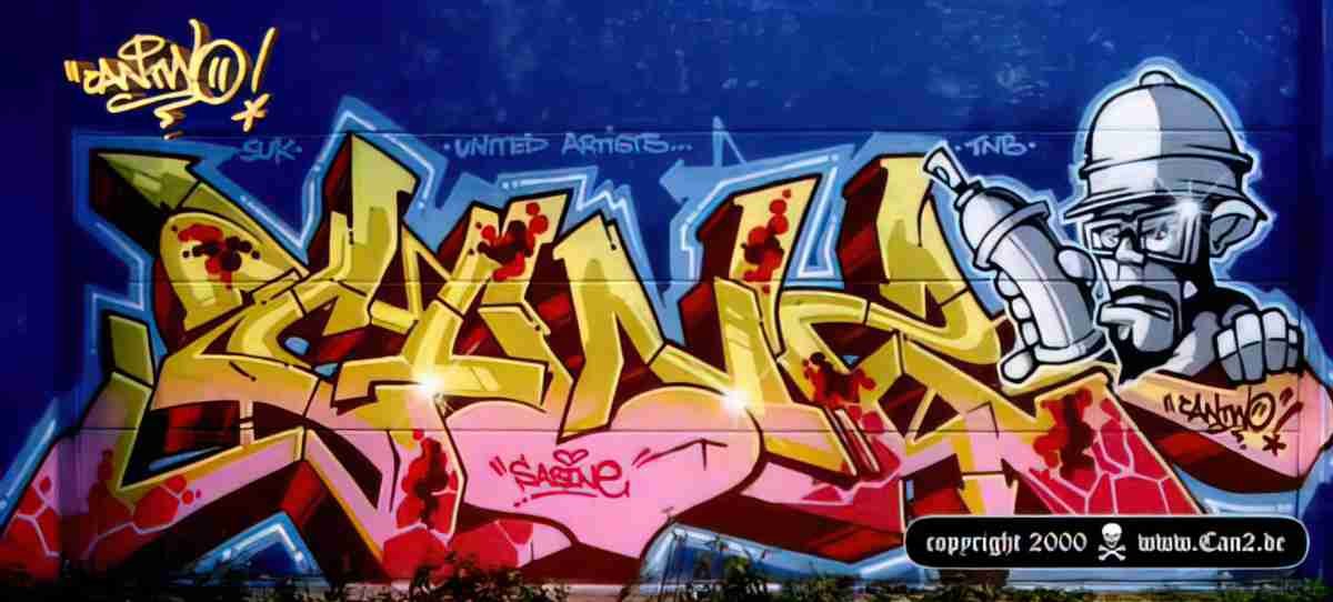 Street Art 0845 0820 GRAFFITI A4 Photo Print
