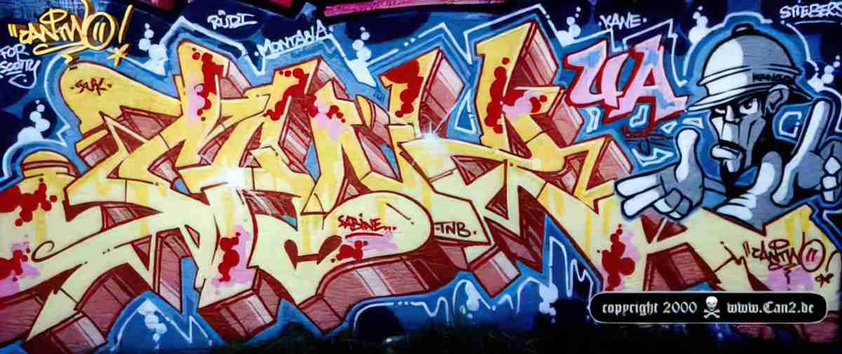 Street Art 0848 0823 GRAFFITI A4 Photo Print