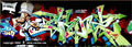Street Art 0849 0824 GRAFFITI A4 Photo Print