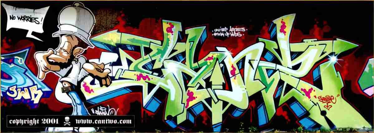 Street Art 0849 0824 GRAFFITI A4 Photo Print