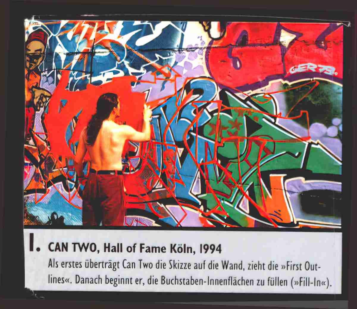 Street Art 0855 0830 GRAFFITI A4 Photo Print
