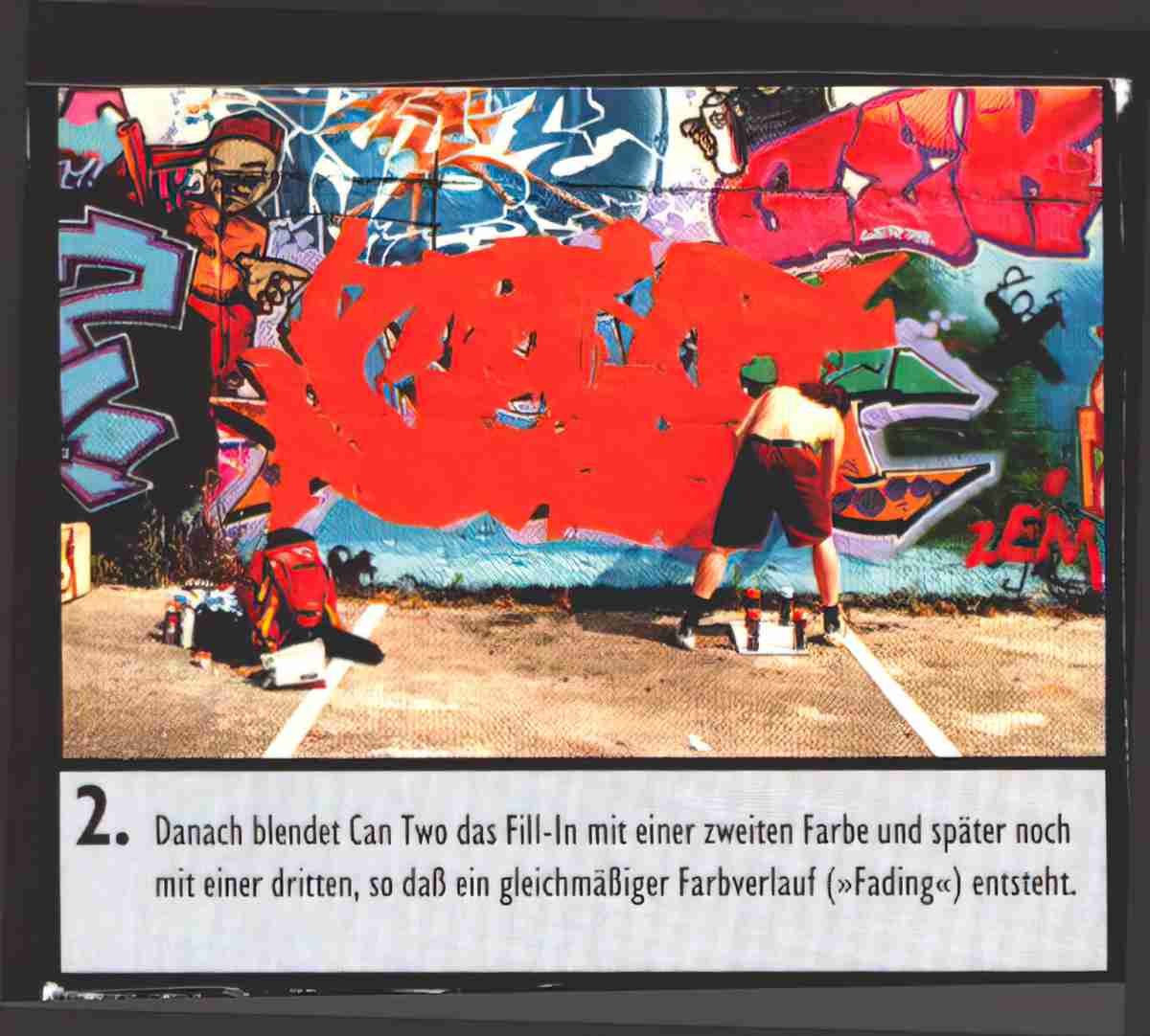 Street Art 0856 0831 GRAFFITI A4 Photo Print
