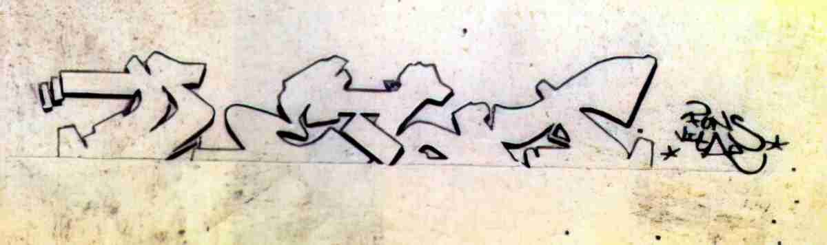 Street Art 0880 0855 GRAFFITI A4 Photo Print