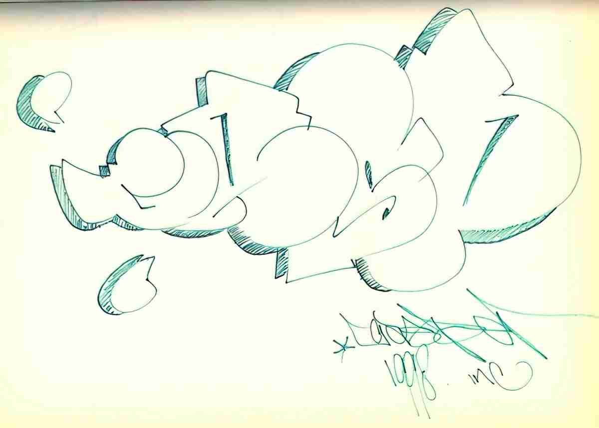 Street Art 0883 0858 GRAFFITI A4 Photo Print