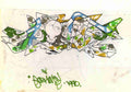 Street Art 0892 0867 GRAFFITI A4 Photo Print